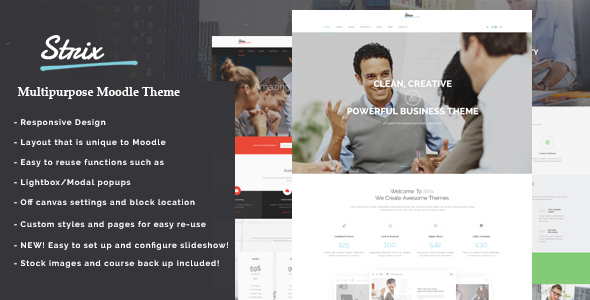 Strix - Modern Responsive Moodle