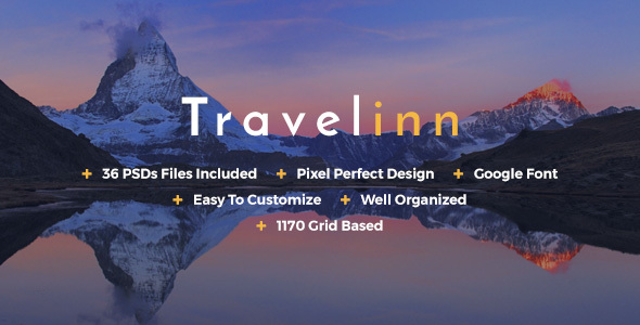 ThemeForest Travelinn Travel & Tour PSD Template 20529121 ThemeForest Travelinn Travel & Tour PSD Template 20529121