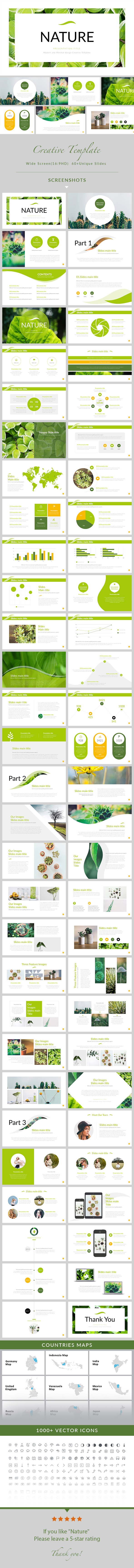 Nature - Simple Creative Keynote Template