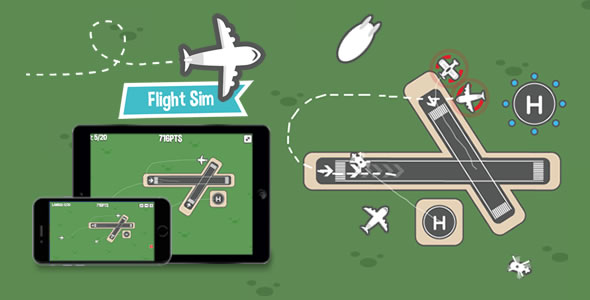 CodeCanyon Flight Sim HTML5 Game 20501329 CodeCanyon Flight Sim HTML5 Game 20501329