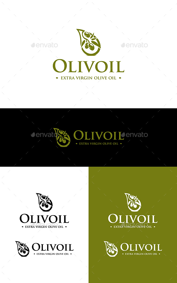 Olive Oil - Nature Logo Templates