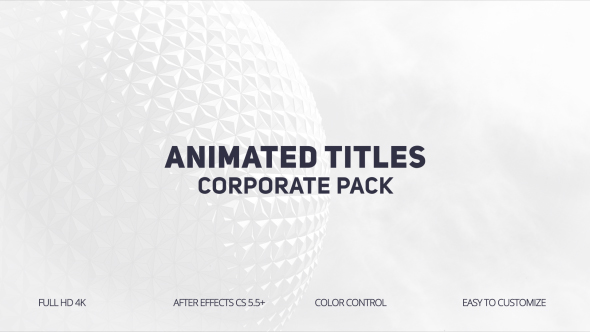 Animated Titles - VideoHive 20533056