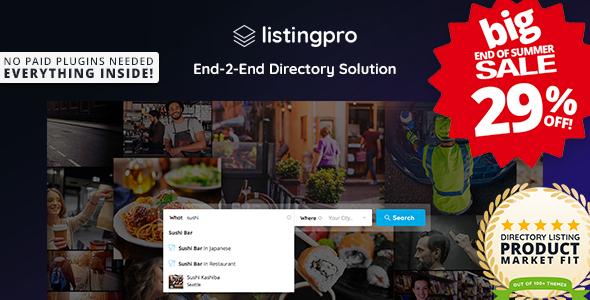 ListingPro - Directory WordPress Theme - Directory & Listings Corporate
