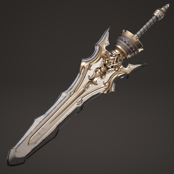 Fantasy sword_3 - 3Docean 20536485