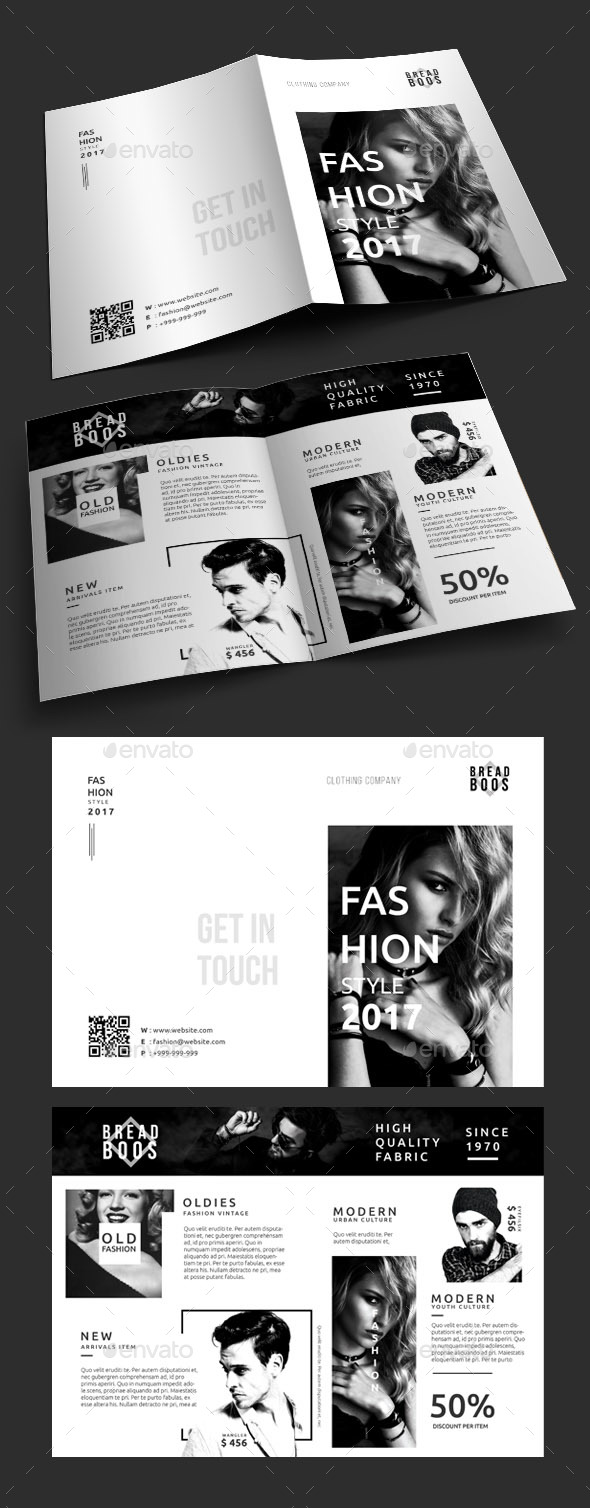 Bifold Fashion Brochure - Catalogs Brochures