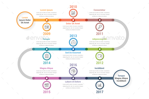 Timeline Infographics - Infographics