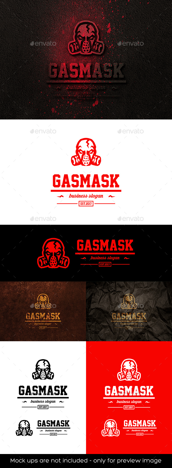 Gas Mask Logo - Humans Logo Templates