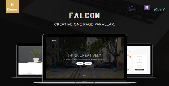 Falcon - Creative - ThemeForest 20426293