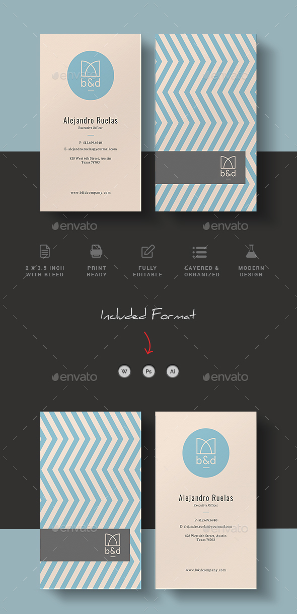 Business Card By Upra