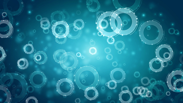 Light Blue Particle Background