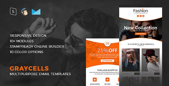 ThemeForest Graycells Fashion Responsive Email Template & Stampready Builder 20541912 ThemeForest Graycells Fashion Responsive Email Template & Stampready Builder 20541912