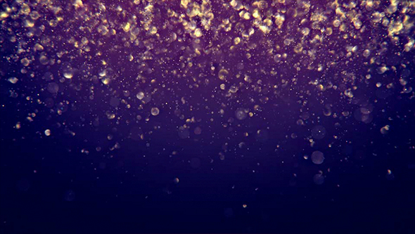 Abstract Blue and Purple Digital Bokeh Background