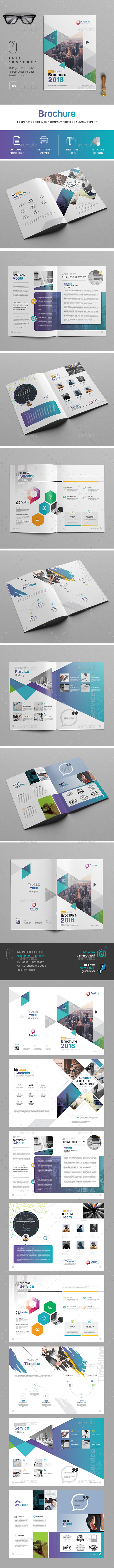 2018 Brochure - Brochures Print Templates