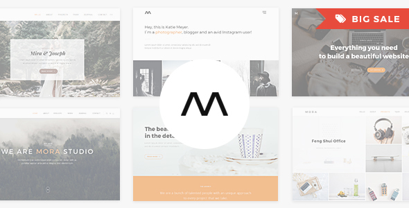 Mora - Creative Portfolio & Photography Theme - Portfolio Creative