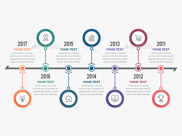 Timeline Infographics by Design_Sky | GraphicRiver