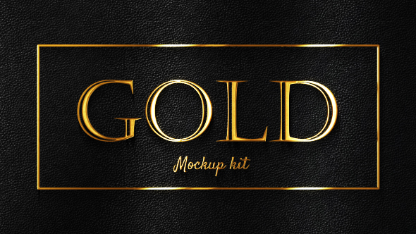 Download Gold Glossy Logo & Titles Kit by NeuronFX | VideoHive