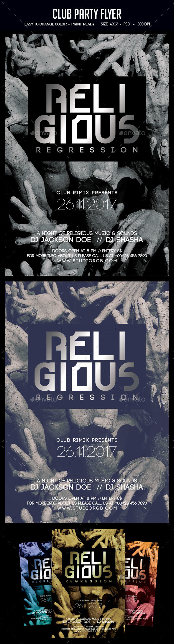 Club Party Flyer - Clubs & Parties Events