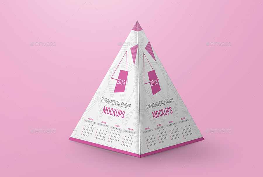 Download Pyramid Calendar Mockups By Streetd Graphicriver