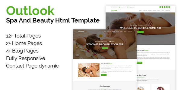 ThemeForest Outlook Spa & Beauty HTML Template 20545528 ThemeForest Outlook Spa & Beauty HTML Template 20545528