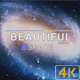 Moving Closer To a Beautiful Galaxy Through Starfield - VideoHive Item for Sale