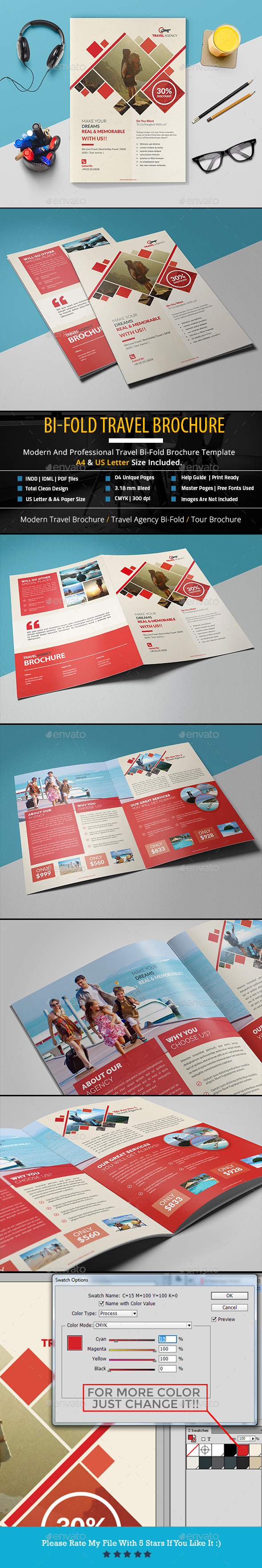 GraphicRiver Bi-Fold Travel Brochure 20546201 GraphicRiver Bi-Fold Travel Brochure 20546201