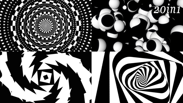 Gobo Mask 9 - VJ Loop Pack (20in1) alt