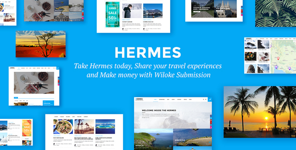Hermes - WordPress Travel Blog Theme - Blog / Magazine WordPress
