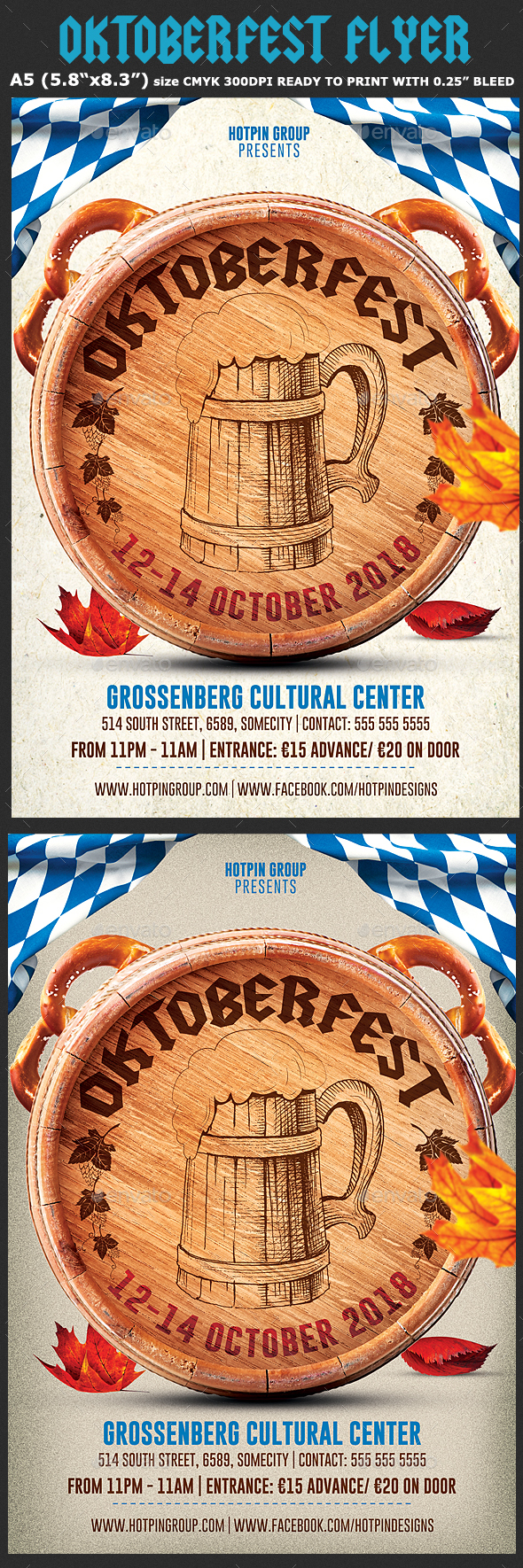 Oktoberfest Flyer Template 5 - Events Flyers