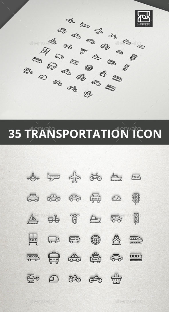 Transport Icon - Objects Icons