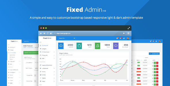 ThemeForest Fixed Admin Bootstrap Admin Dashboard Template 20419405 ThemeForest Fixed Admin Bootstrap Admin Dashboard Template 20419405