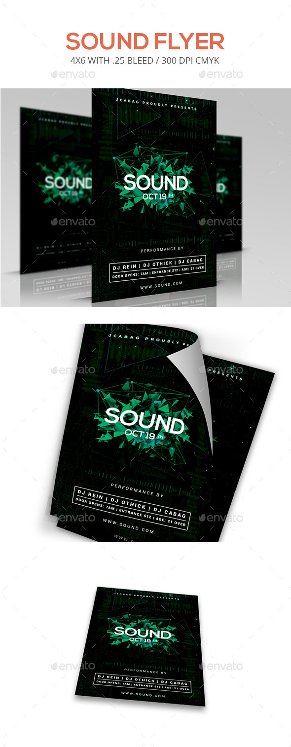 Sound Flyer - Events Flyers