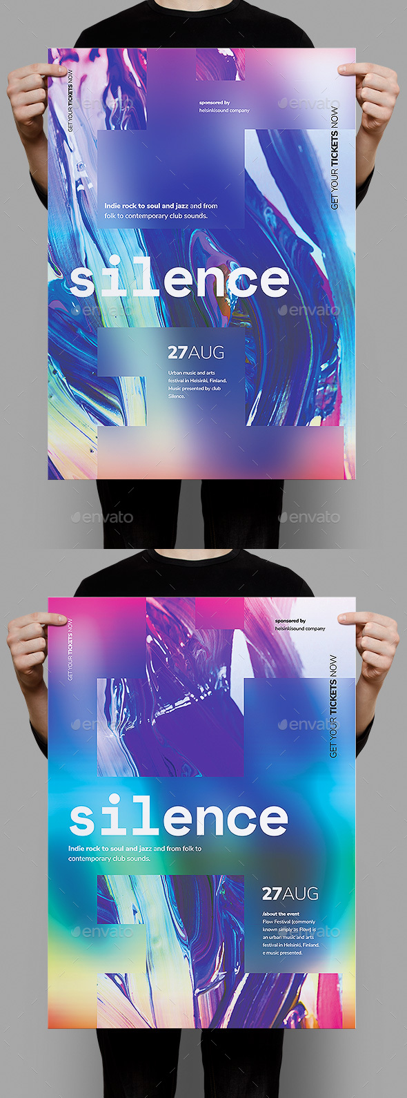 Silence Poster / Flyer - Clubs & Parties Events