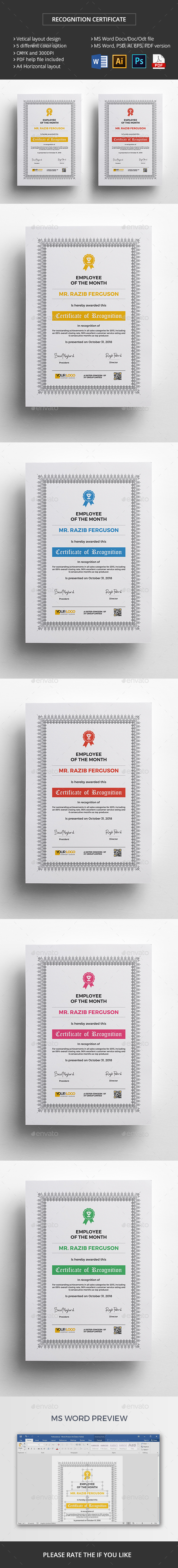 Certificate - Certificates Stationery