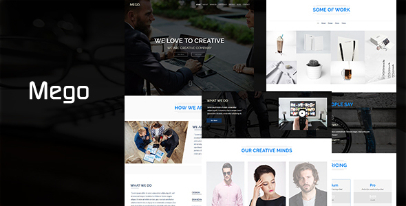 MEGO - Parallax One Page - Creative Site Templates