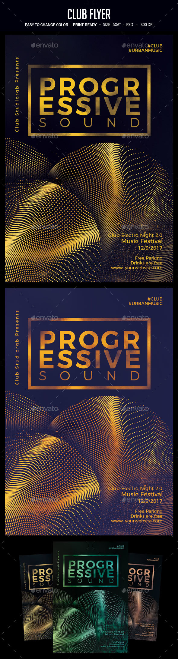 Club Flyer - Clubs & Parties Events