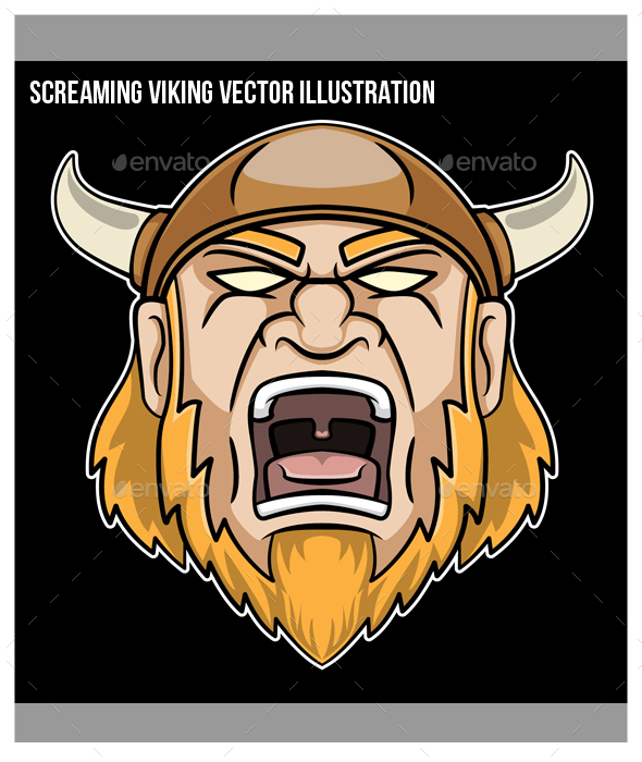 Screaming Viking - People Characters