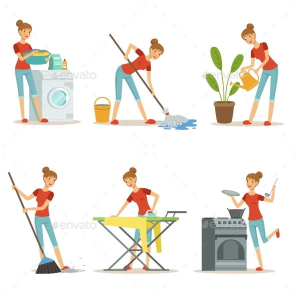 Housewife - People Characters