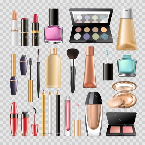 Makeup Cosmetics Woman Make-up Skincare Accessory - Miscellaneous Vectors