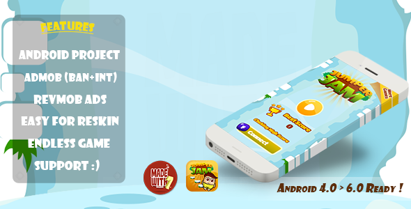Jumper Jam Game Template (ANDROID+ADMOB+REVMOB+CHARTBOOST) - CodeCanyon Item for Sale