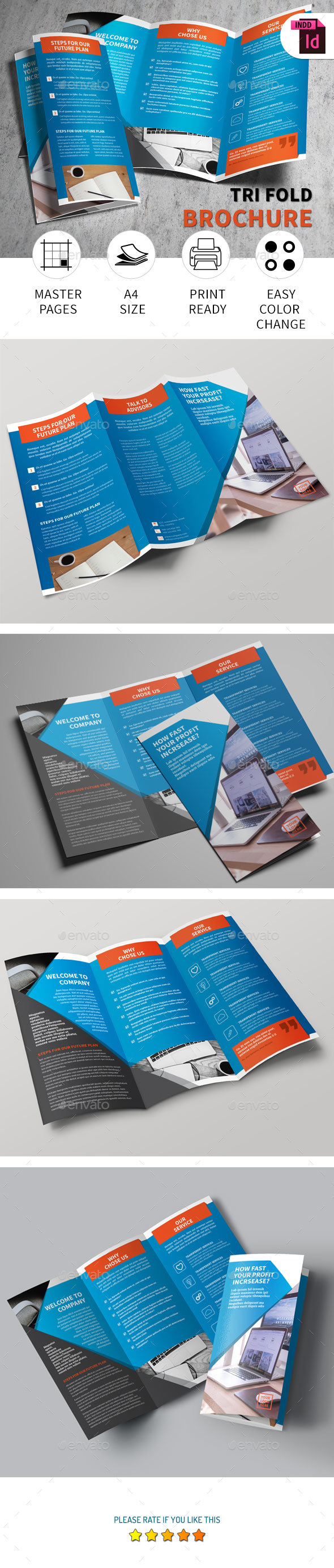 Tri-Fold Brochure - Corporate Brochures