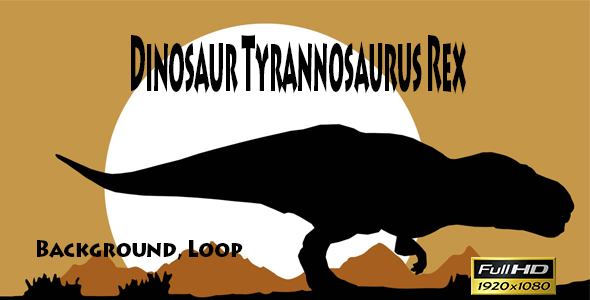 Dinosaur Tyrannosaurus Rex, Walking Loop alt