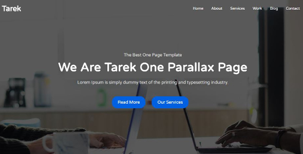 ThemeForest Tarek- One Page Parallax 20557913 ThemeForest Tarek- One Page Parallax 20557913