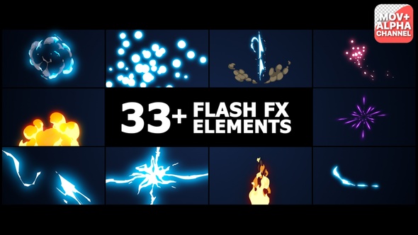 Flash FX Elements Pack 03 | Motion Graphics