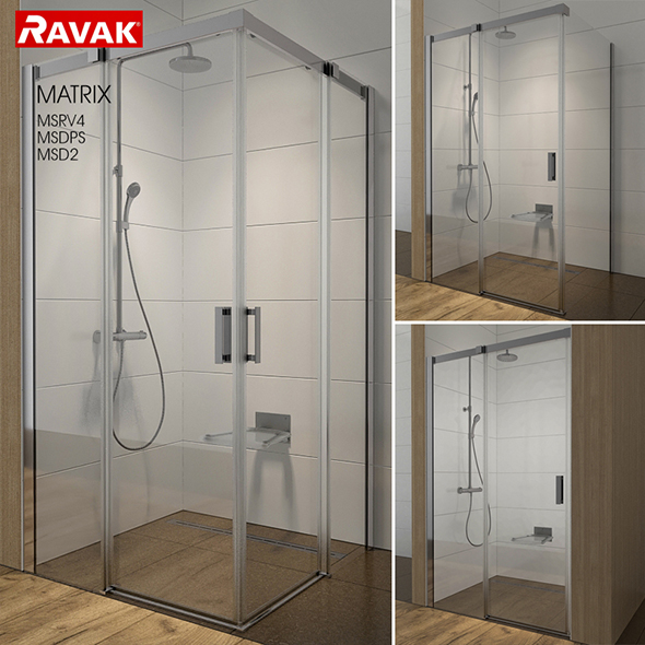 Shower room RAVAK - 3Docean 20563231