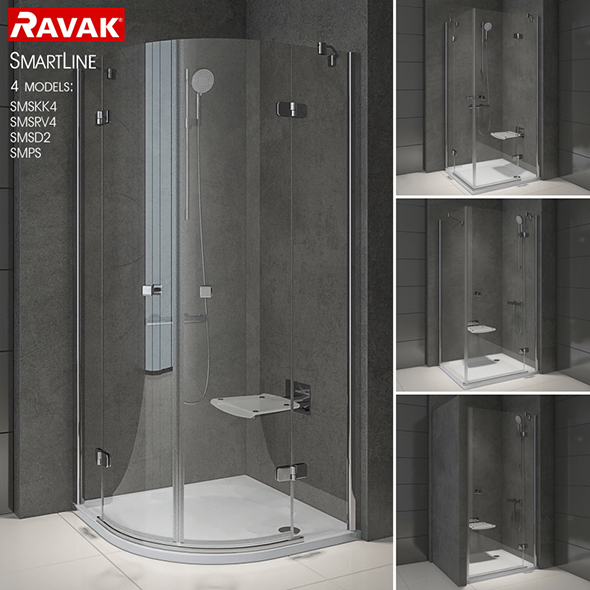 Shower room RAVAK - 3Docean 20563248
