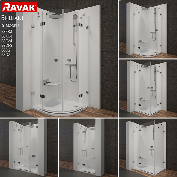 Shower room RAVAK - 3Docean 20563262