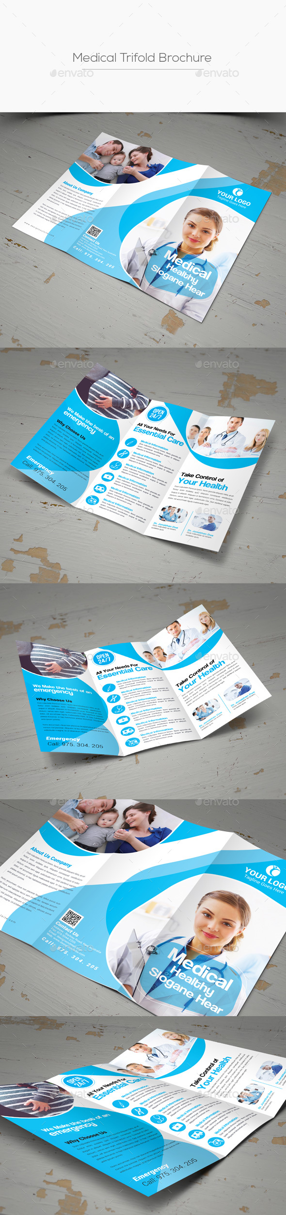 Medical Trifold Brochure - Corporate Brochures