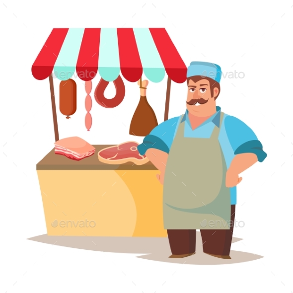 GraphicRiver Classic Butcher Vector 20564169 GraphicRiver Classic Butcher Vector 20564169