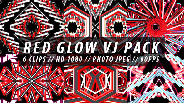 Red Glow Vj Pack