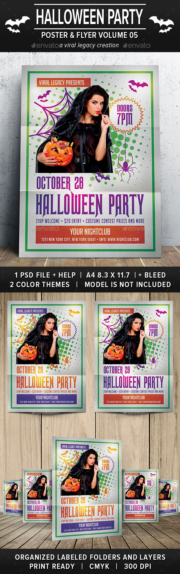 Halloween Party Poster / Flyer V05